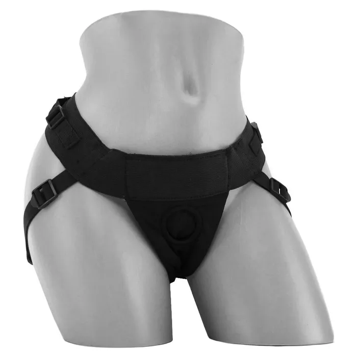 Harness the Revolt Couple Friendly StrapOn in Black Nasstoys Female Sex Toys