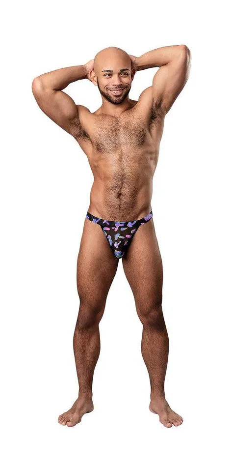 Hazy Dayz Micro Thong Mushroom SM Male Power Lingerie Male Sex Toys