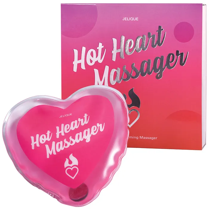 Jelique Vibrators Hot Heart MassagerPink