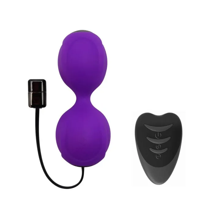 LavaJoy Vibrating Remote Controlled Duo Kegel Balls LavaJoy Female Sex Toys