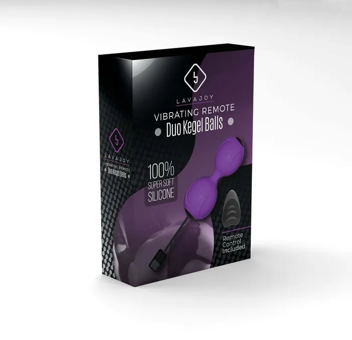 LavaJoy Vibrating Remote Controlled Duo Kegel Balls LavaJoy Female Sex Toys