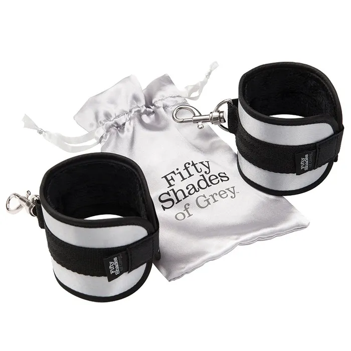 Lovehoney Vibrators Fifty Shades of Grey Totally His Soft Handcuffs Lovehoney Vibrators Fifty Shades of Grey Totally His Soft Handcuffs