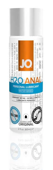 Lubricants JO Anal H2O Personal Lubricant Waterbased Formula System JO