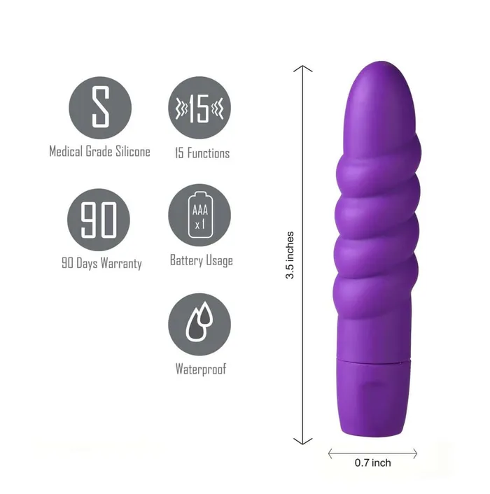 Maia Toys Vibrators Sugr Mini Bullet Vibrator Purple