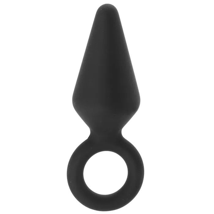 Male Sex Toys Blush Anal Adventures Platinum Loop Plug in Small