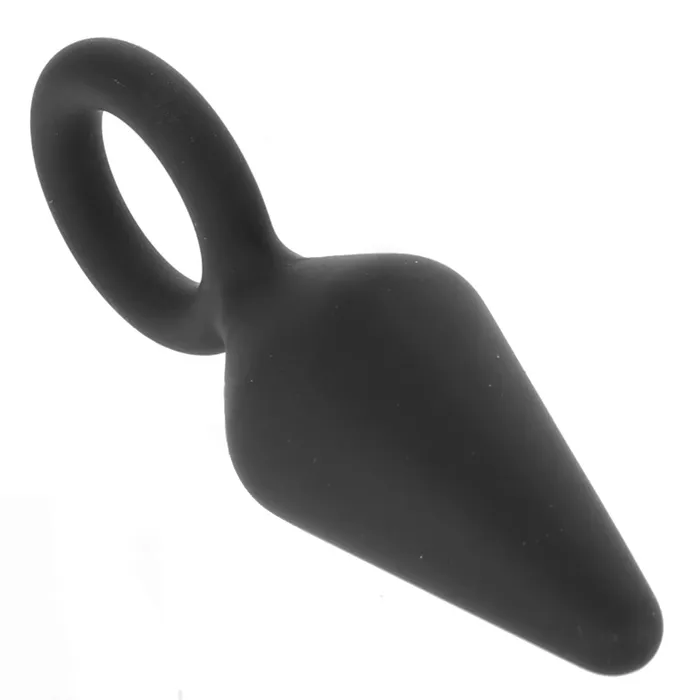 Male Sex Toys Blush Anal Adventures Platinum Loop Plug in Small Male Sex Toys Blush Anal Adventures Platinum Loop Plug in Small