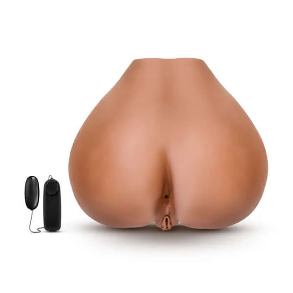Male Sex Toys Blush Novelties X5 Men Rita Mocha Realistic Stroker with Vibrations by Blush Novelties