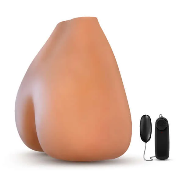 Male Sex Toys Blush Novelties X5 Men Rita Mocha Realistic Stroker with Vibrations by Blush Novelties