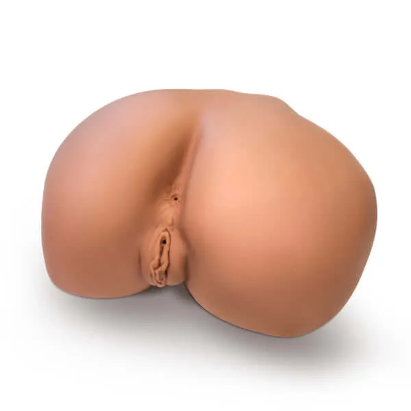 Male Sex Toys Blush Novelties X5 Men Rita Mocha Realistic Stroker with Vibrations by Blush Novelties