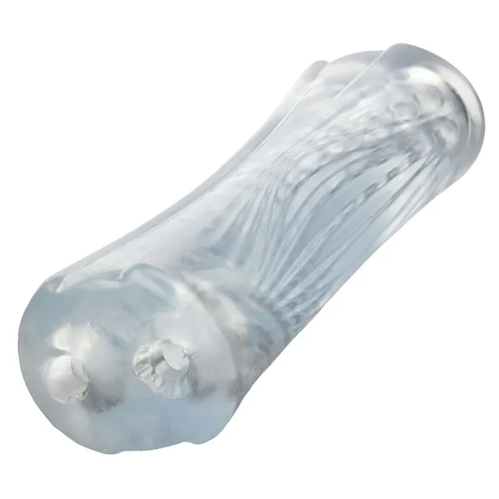 Male Sex Toys California Exotic Novelties Cyclone Dual Ribbed Stroker XL Intense Solo Play with HeavyDuty Stimulation