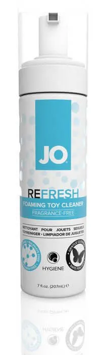 Male Sex Toys System JO System JO Unscented AntiBacterial Toy Cleaner 7 Oz with Foaming Pump Dispenser Extend Toy Lifespan Male Sex Toys System JO System JO Unscented AntiBacterial Toy Cleaner 7 Oz with Foaming Pump Dispenser Extend Toy Lifespan