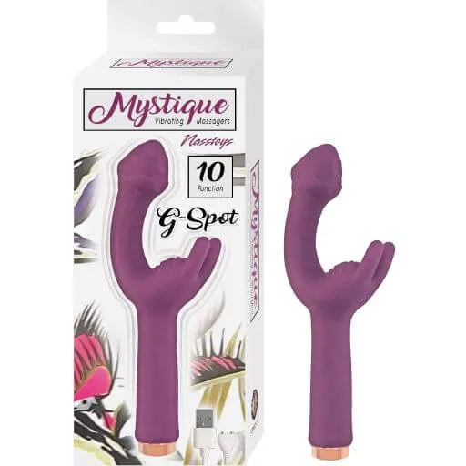 Nasstoys Vibrators Mystique Vibrating GSpot Eggplant Purple