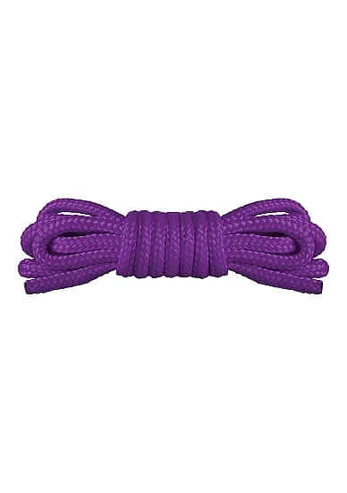 Ouch Japanese Mini Rope 15 meter Purple SHOTS AMERICA Vibrators