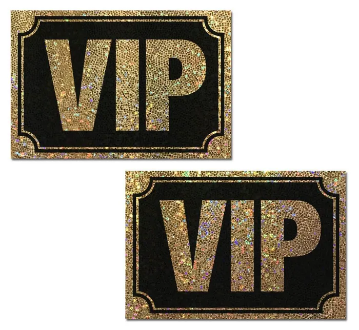 Pastease Female Sex Toys Pastease VIP Gold Glitter On Liquid Black Nipple Pasties Pastease Female Sex Toys Pastease VIP Gold Glitter On Liquid Black Nipple Pasties
