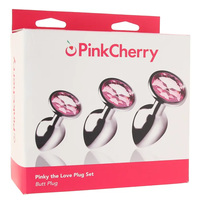 PinkCherry Anal PinkCherry Pinky The Love Plug Set PinkCherry Anal PinkCherry Pinky The Love Plug Set