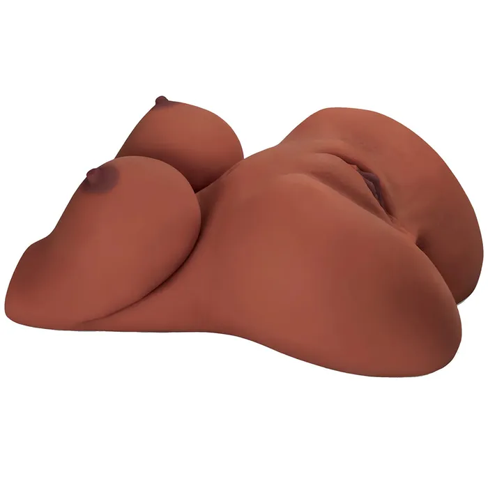 Pipedream Male Sex Toys PDX EZ Bang Torso Realistic Masturbator in Brown