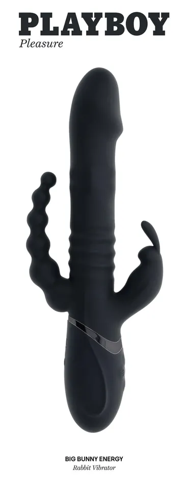 Playboy Big Bunny Energy Rabbit Vibrator Triple Stimulation for Ultimate Pleasure Evolved Novelties Vibrators Playboy Big Bunny Energy Rabbit Vibrator Triple Stimulation for Ultimate Pleasure Evolved Novelties Vibrators