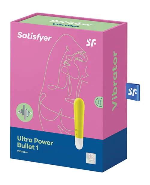 Satisfyer Female Sex Toys Satisfyer Ultra Power Bullet Vibrator 1 Perfect Twist Yellow Satisfyer Female Sex Toys Satisfyer Ultra Power Bullet Vibrator 1 Perfect Twist Yellow