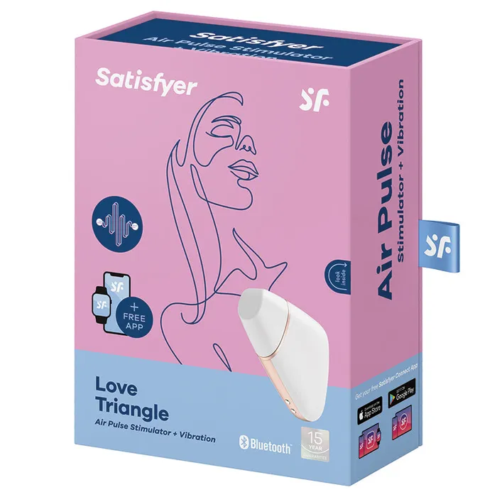 SATISFYER Vibrators Satisfyer Love TriangleWhite