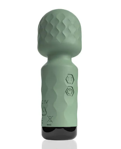Screaming O Female Sex Toys SCREAMING O CUTIES WINNY VIBRATING MINI WAND SAGE GREEN