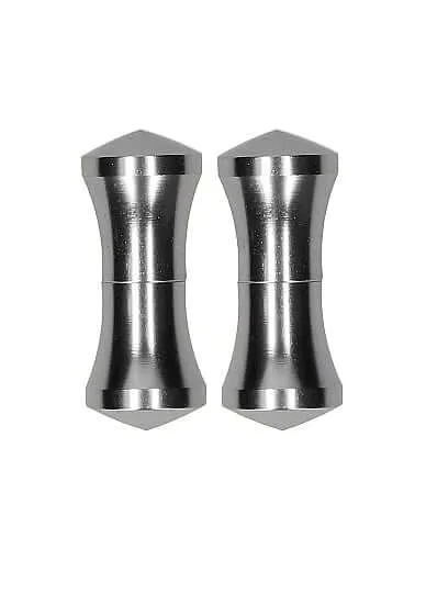 SHOTS AMERICA Ouch Magnetic Nipple Clamps Balance Pin Silver Couples