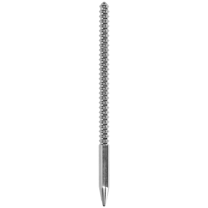 Shots Toys Ouch Ribbed 77mm Steel Urethral Dilator Plug Male Sex Toys Shots Toys Ouch Ribbed 77mm Steel Urethral Dilator Plug Male Sex Toys