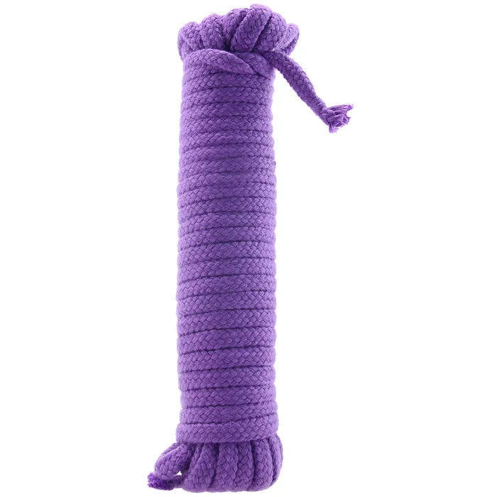 Soft Bondage Rope 33ft10m in Purple Spartacus Vibrators