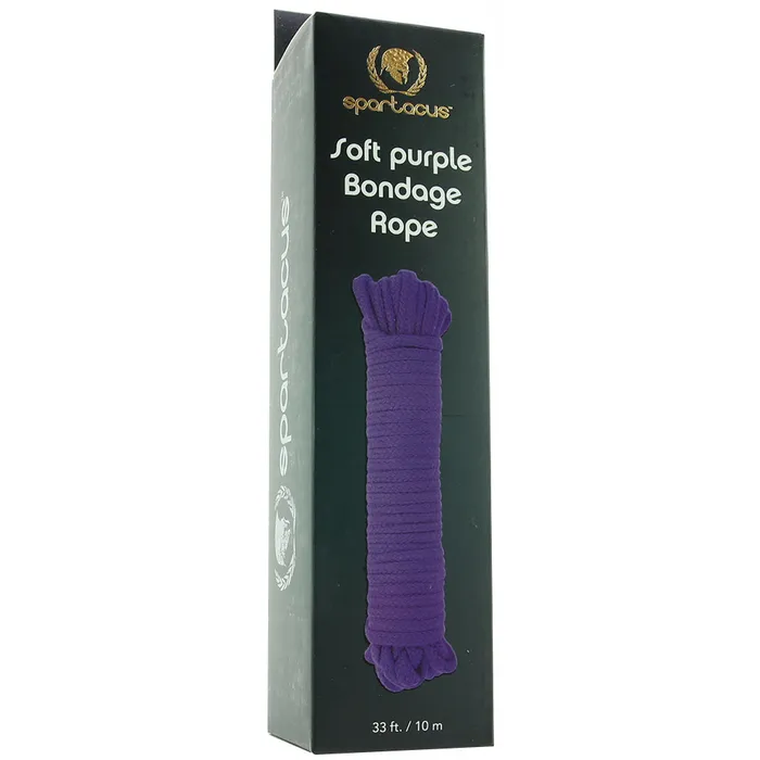 Soft Bondage Rope 33ft10m in Purple Spartacus Vibrators Soft Bondage Rope 33ft10m in Purple Spartacus Vibrators