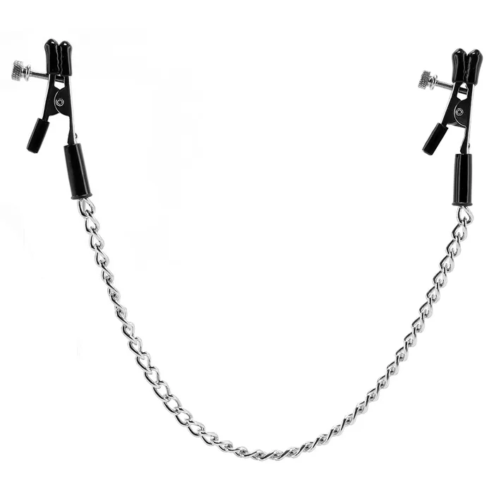 Spartacus Male Sex Toys Alligator Tip Clamp with Link Chain