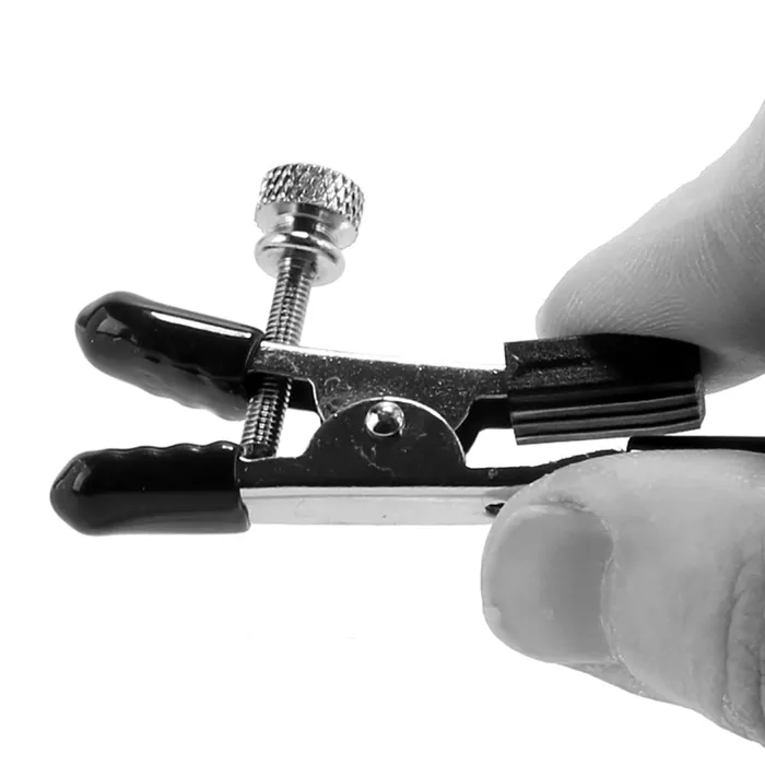 Spartacus Male Sex Toys Alligator Tip Clamp with Link Chain Spartacus Male Sex Toys Alligator Tip Clamp with Link Chain