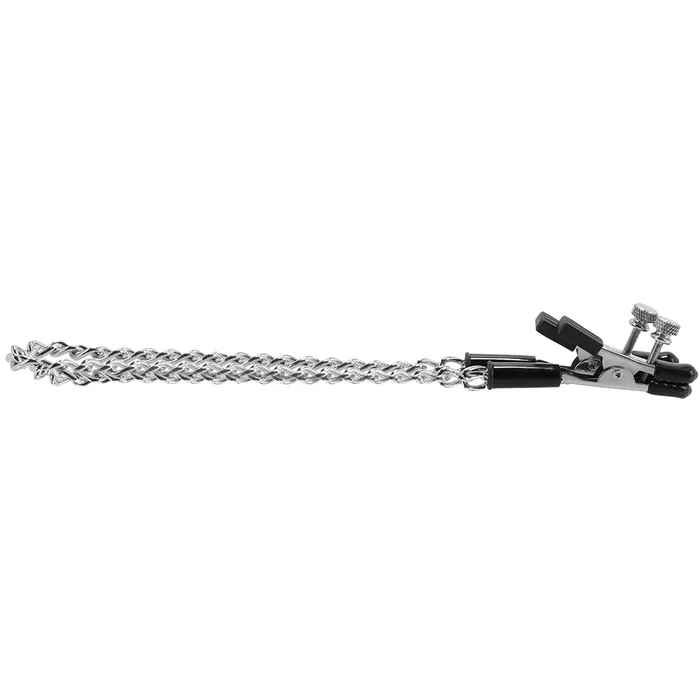 Spartacus Male Sex Toys Alligator Tip Clamp with Link Chain Spartacus Male Sex Toys Alligator Tip Clamp with Link Chain