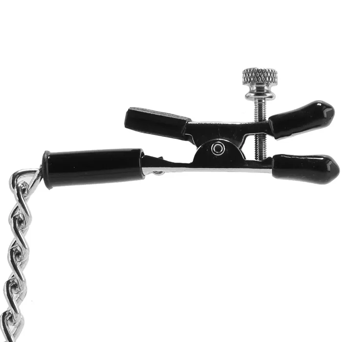 Spartacus Male Sex Toys Alligator Tip Clamp with Link Chain Spartacus Male Sex Toys Alligator Tip Clamp with Link Chain