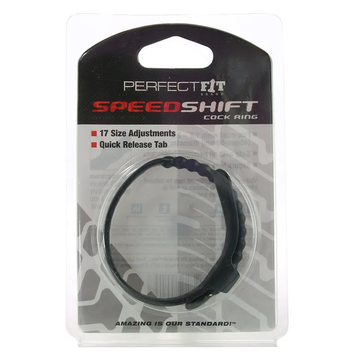 Speed Shift Erection Ring in Black Perfect Fit Anal Speed Shift Erection Ring in Black Perfect Fit Anal