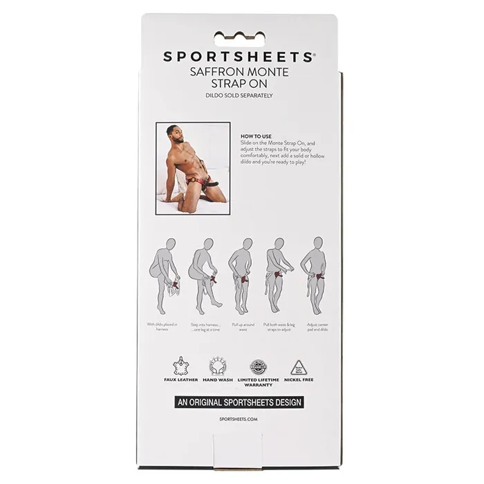 SPORTSHEETS Female Sex Toys Saffron Monte Strap On