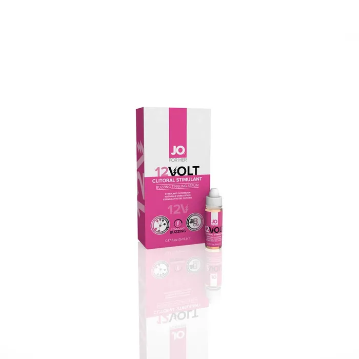 System JO Female Sex Toys Jo 12 Volt Clitoral Stimulant Maximum Strength Topical Pleasure System JO Female Sex Toys Jo 12 Volt Clitoral Stimulant Maximum Strength Topical Pleasure