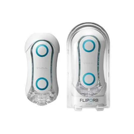 TENGA Vibrators Tenga Flip Orb Blue Rush