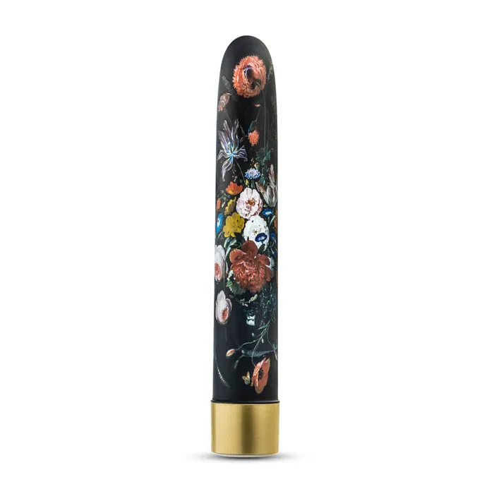 The Collection By Blush Bountiful 7 Inch Slimline GSpot Vibrator In Flora 10 RumboTech Vibration Modes Blush Vibrators