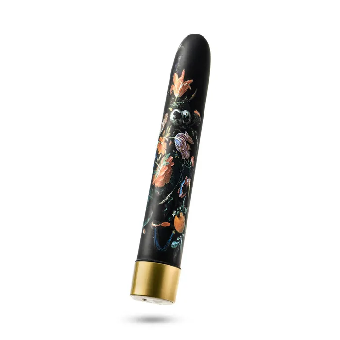The Collection By Blush Bountiful 7 Inch Slimline GSpot Vibrator In Flora 10 RumboTech Vibration Modes Blush Vibrators