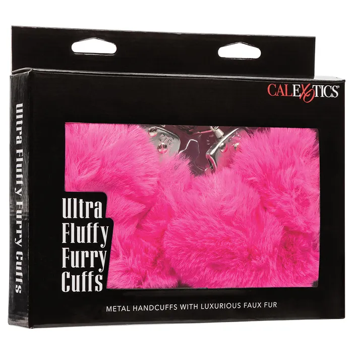 Ultra Fluffy Furry CuffsPink CAL EXOTICS Vibrators
