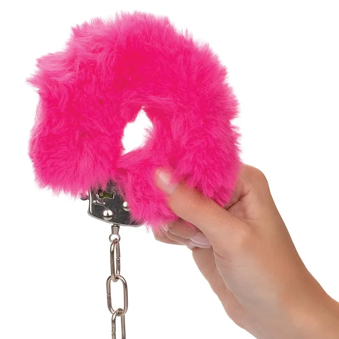 Ultra Fluffy Furry CuffsPink CAL EXOTICS Vibrators