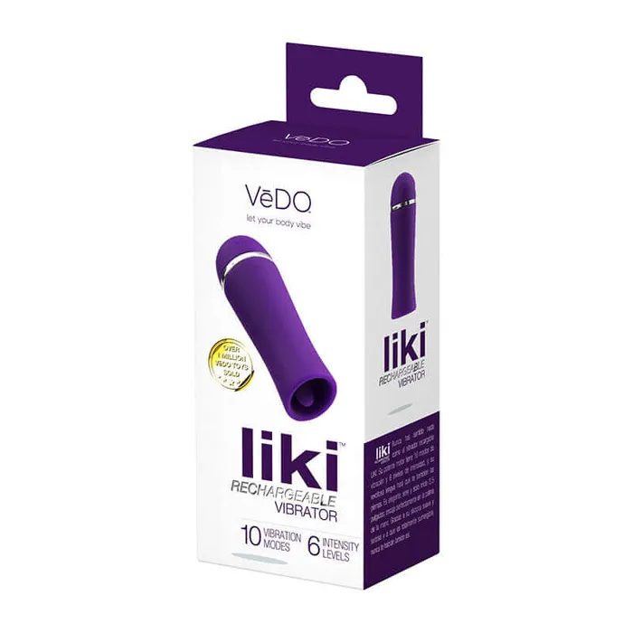 Vedo Vedo Liki Flicker Vibe Deep Purple Vibrators