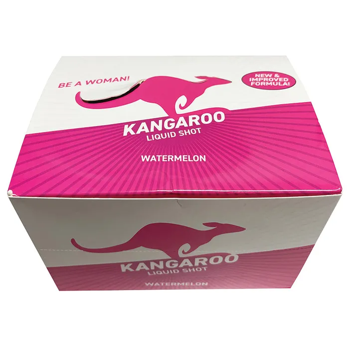 Vibrators Kangaroo Female Enhancement Shots Display of 12 Adventure