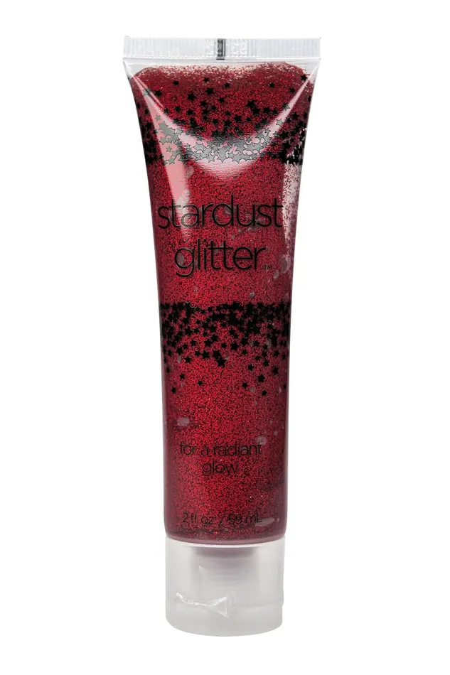 Vibrators Kingman Industries Stardust Glitter Red 2 Oz