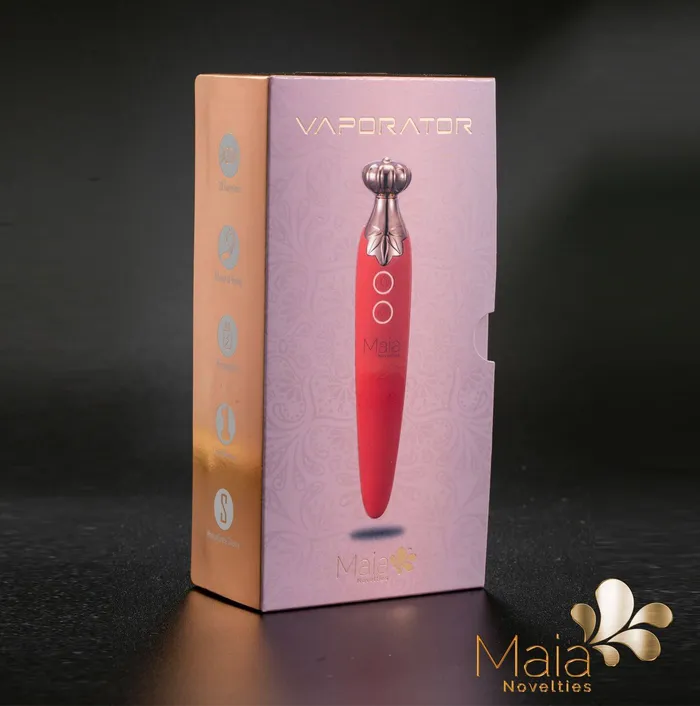Vibrators Maia Toys Maia Toys Vaporator Worlds First Smokable Vibrator Pink Silicone Rechargeable Waterproof