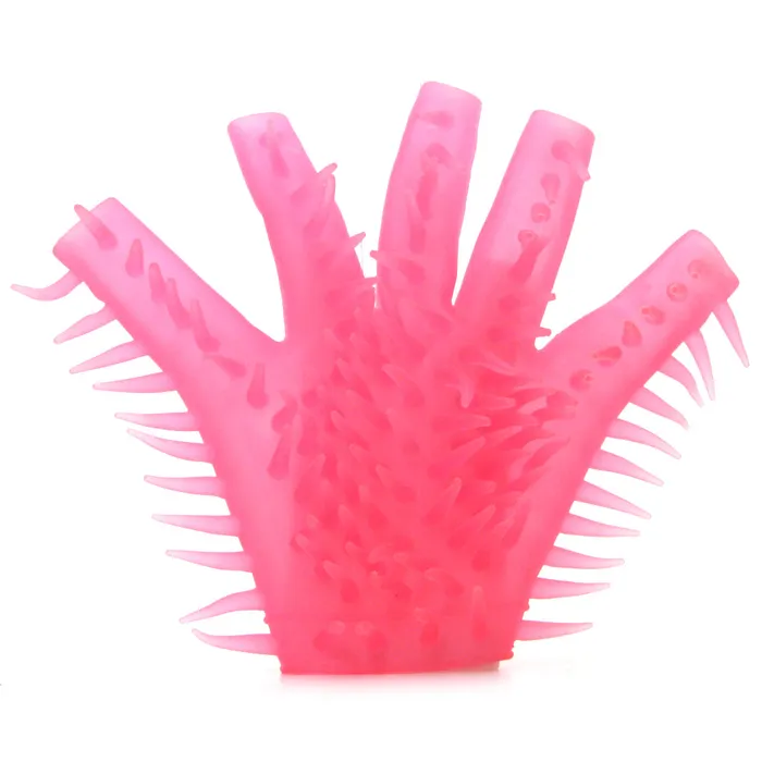 Vibrators Masturbating Glove in Pink Nasstoys