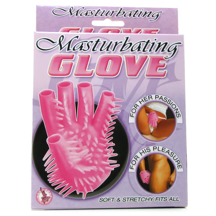Vibrators Masturbating Glove in Pink Nasstoys