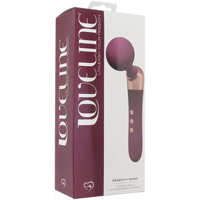 Vibrators Shots Toys Loveline Serenity Wand