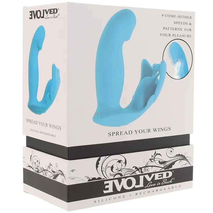 Vibrators Spread Your Wings GSpot Vibe Evolved Novelties