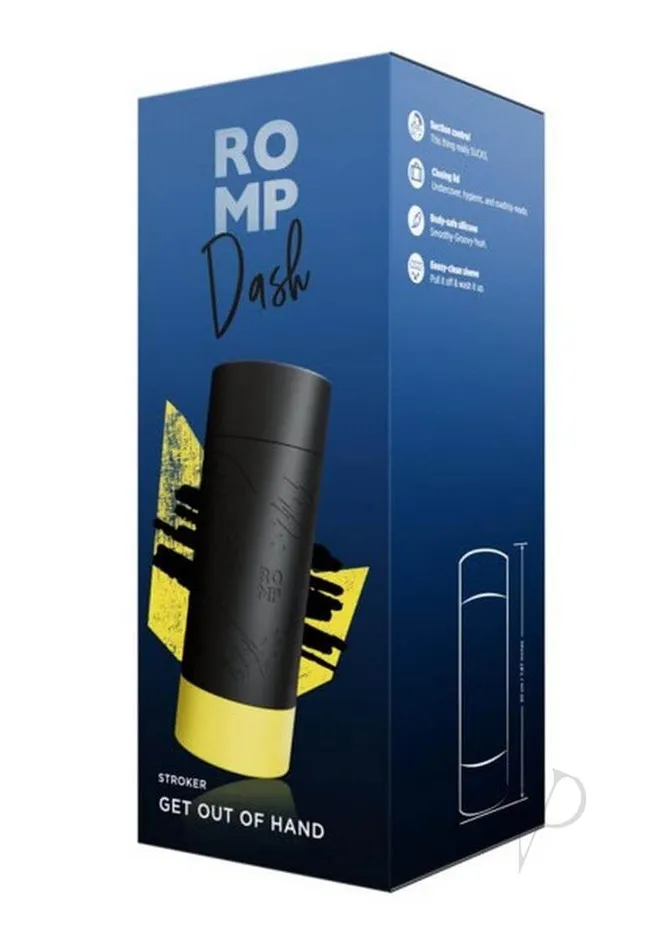 Wevibe Introducing ROMP Dash Black Your Ultimate Manual Masturbator Male Sex Toys Wevibe Introducing ROMP Dash Black Your Ultimate Manual Masturbator Male Sex Toys