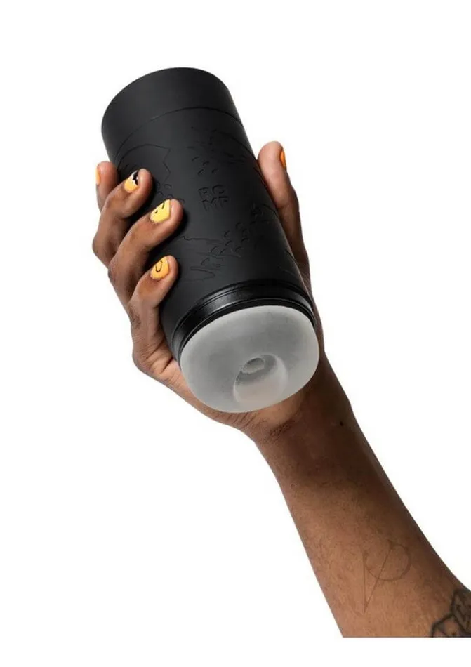 Wevibe Introducing ROMP Dash Black Your Ultimate Manual Masturbator Male Sex Toys